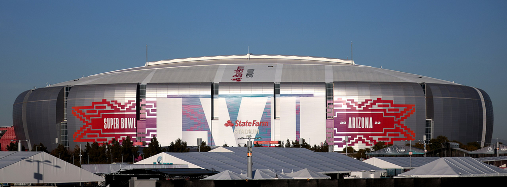 Super Bowl LVII: Kansas City Chiefs defeated Philadelphia Eagles 38–35 at State Farm Stadium in Glendale, Arizona.