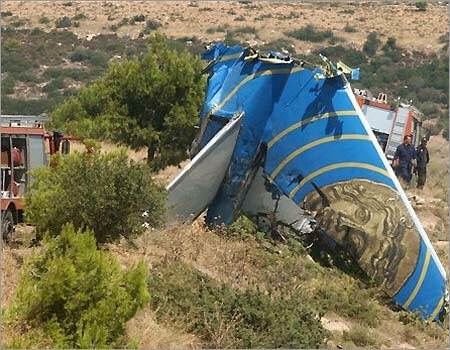 Helios Airways Flight 522 Crash Leaves 121 Dead