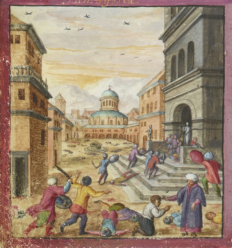 Fall of Famagusta and Execution of Bragadin