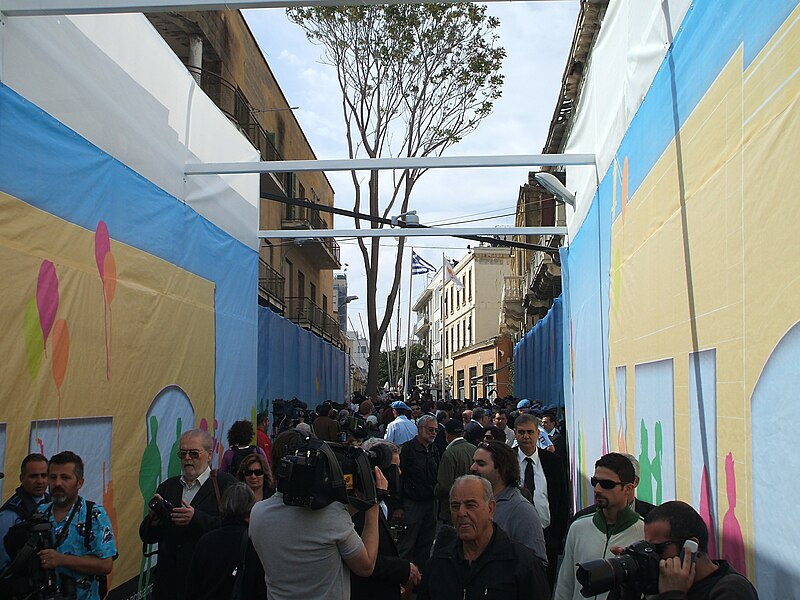 Opening of Ledra Street After 34 Years