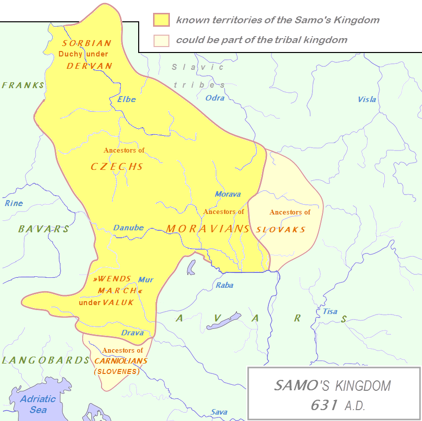 The Migration of Slavic tribes into the Eastern Alps