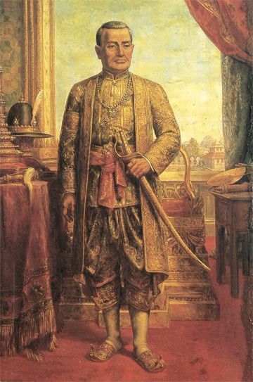 Coronation of King Rama I: Founder of Chakri Dynasty