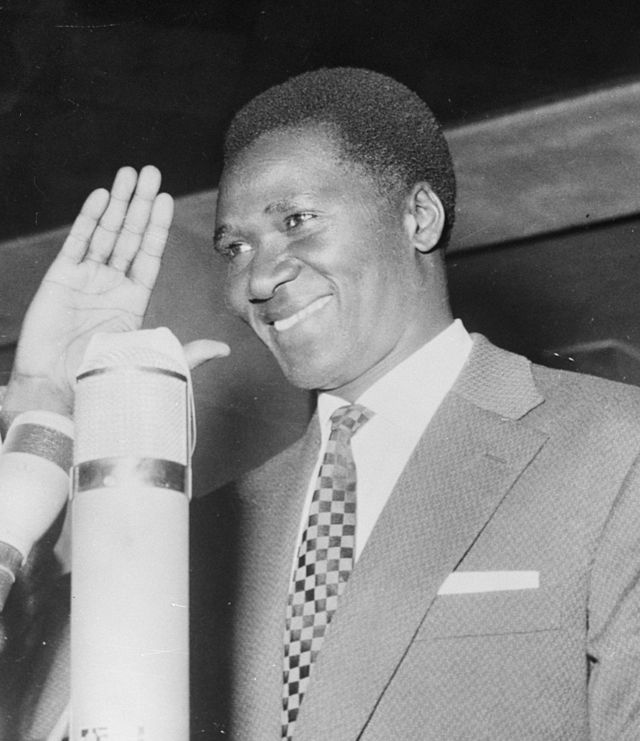 Sekou Toure cuts ties with France amid alleged coup plot accusations.