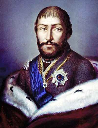 Intrigues for Kartli throne spark civil war until George XII ascends to power.