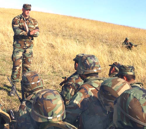 US Special Forces support Georgian counterterrorism efforts through training and equipment assistance.