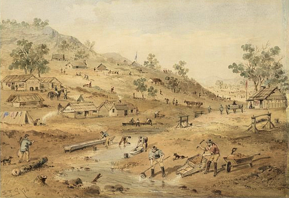 Discovery of Gold at Gympie