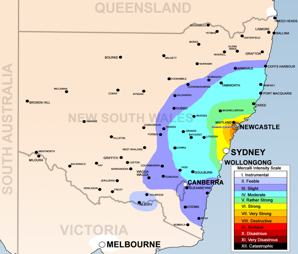 1989 Newcastle Earthquake: 13 Dead, 160+ injured