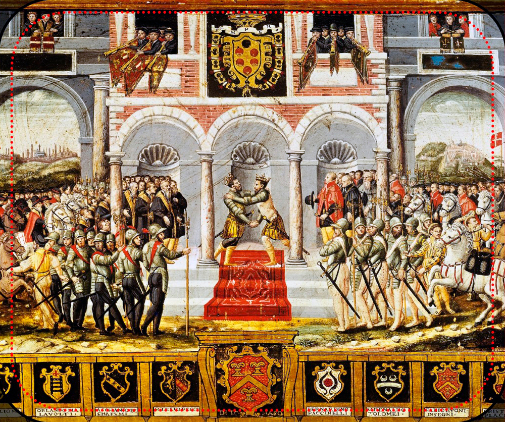 Peace Treaty ending Italian Wars between France and Spain