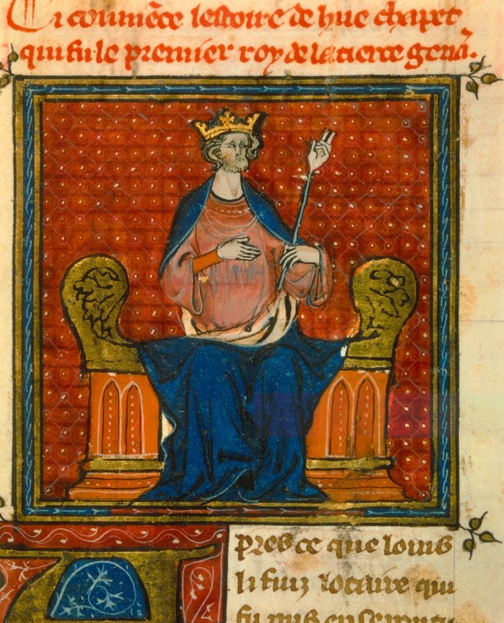 Coronation of Hugh Capet: Establishment of Capetian Dynasty