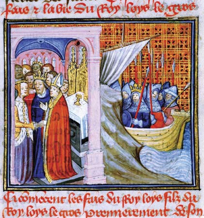 Eleanor of Aquitaine's Marriage to King Louis VII