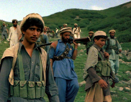 Intensifying Mujahideen resistance challenges Soviet forces in Afghan war.