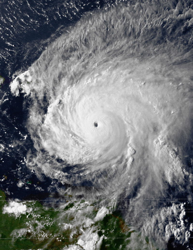 Hurricane David Makes Landfall in Dominica