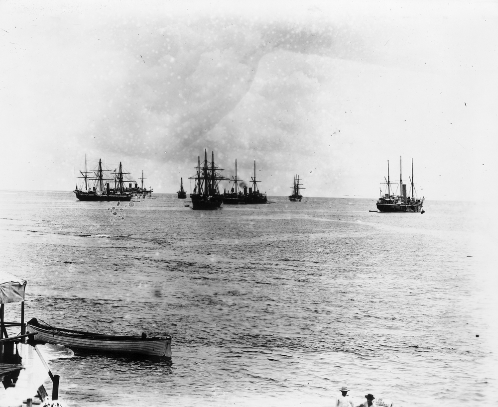 Bombardment of Apia by Foreign Warships in Support of Samoan Factional Conflict