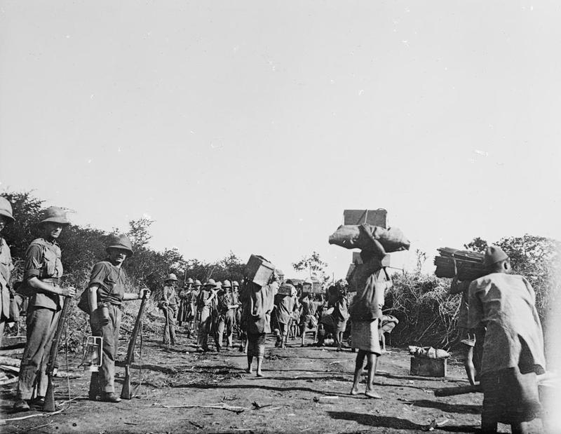 East African Campaign: Allies push against Germans in Tanzania with guerrilla warfare tactics.