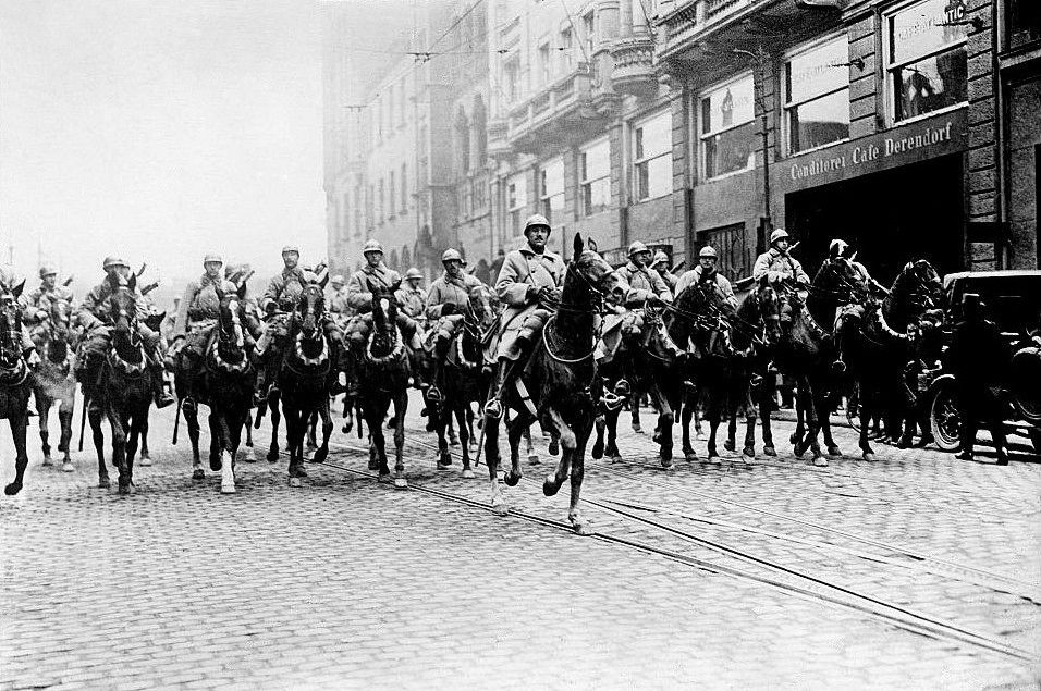 Allied Occupation of Rhineland after WWI: Ensuring Compliance and Preventing German Aggression