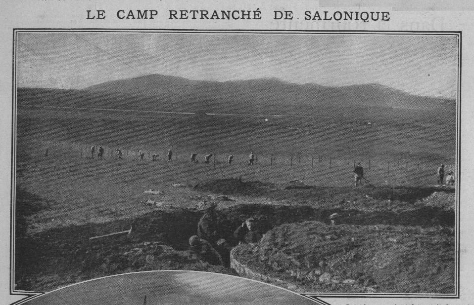 Allied Troops Strengthen Salonika Front to Support Serbian Forces in Balkans