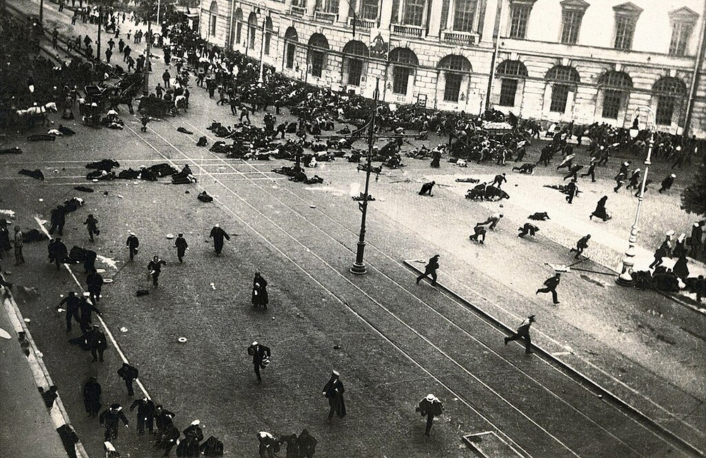 Suppression of July Days: Bolsheviks challenged Provisional Government, met by force, escalating tensions.