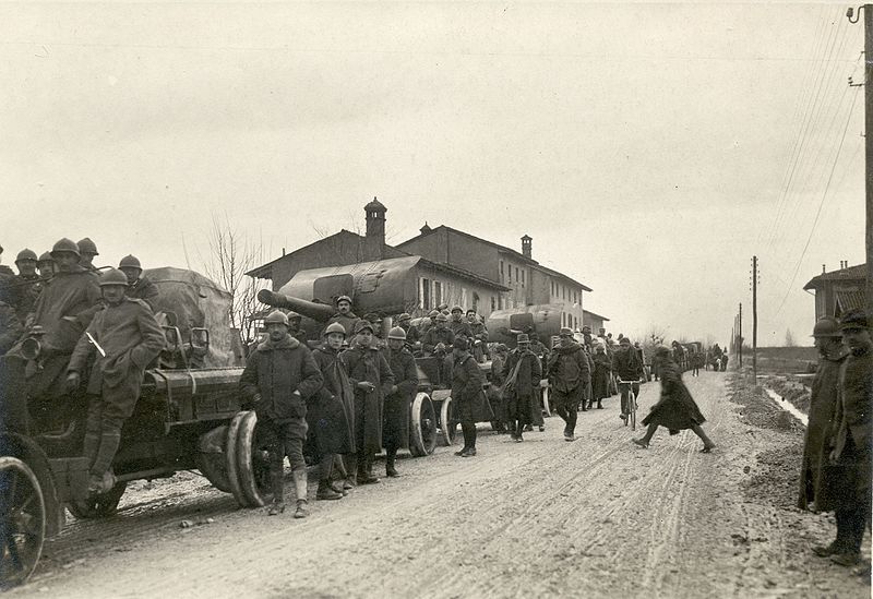 Caporetto Offensive: Central Powers breakthrough prompts Italian retreat, shifting World War I strategies.