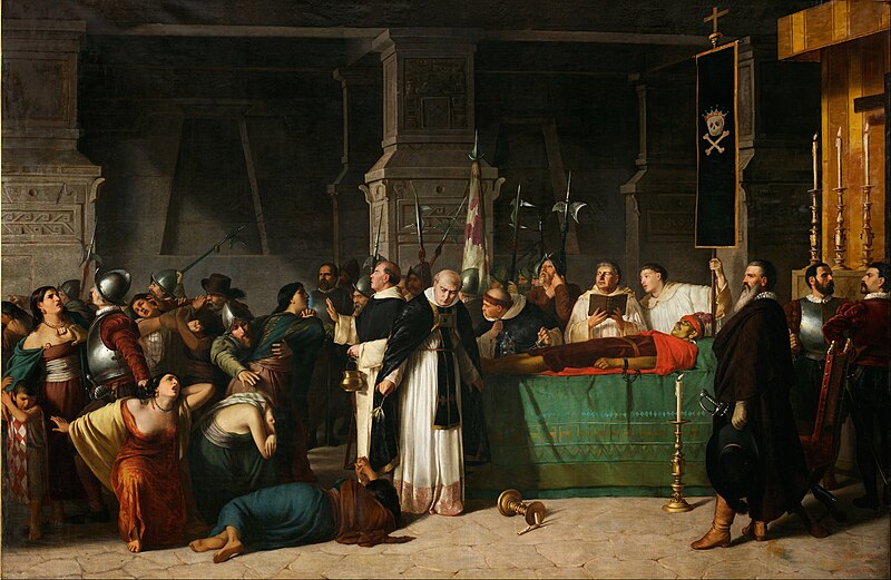 Execution of the last Sapa Inca Atahualpa