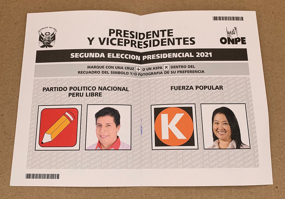 Pedro Castillo of Free Peru Party Wins Elections in April 2021