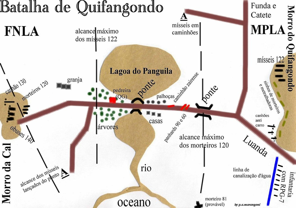 Battle of Quifangondo: Portuguese vs Kingdom of Kongo forces clash in historical conflict.