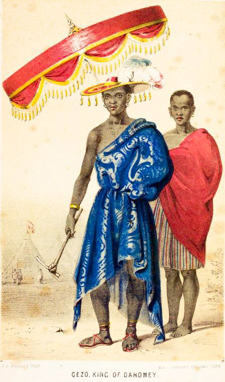 King Ghezo abolishes slave trade treaty with British.