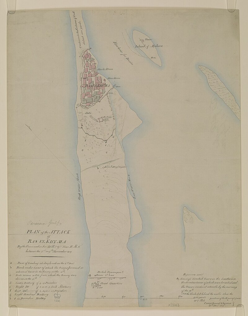 British Campaign Against Al Qasimi Pirates.