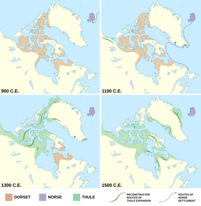 Thule Culture: Their Journey from Alaska to Greenland Around 1000 to 1300 AD
