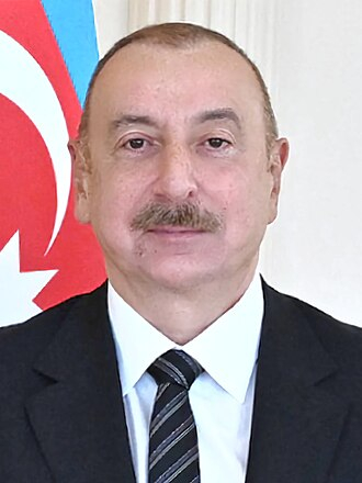 Ilham Aliyev's fifth term amidst boycott and controversy in Azerbaijani presidential election.