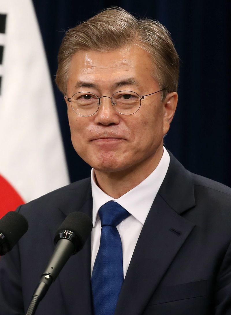 Moon Jae-in Inaugurated as President, marking the start of new leadership.