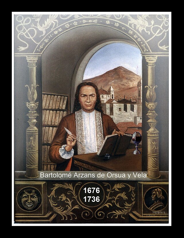 Bartolomé Orsúa y Vela wrote an important historical study of Potosí, marking a significant contribution to the documentation of colonial society during this period.
