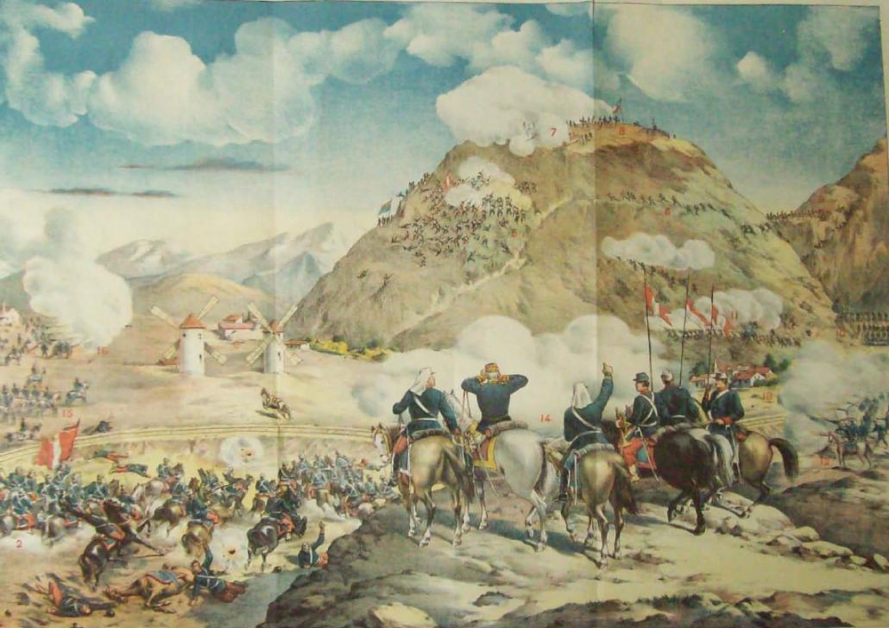 Conflict over nitrate-rich territories