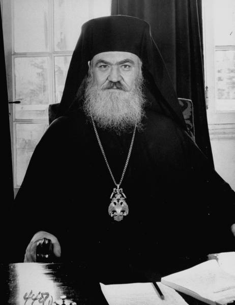 Archbishop Damaskinos appointed Regent after King Paul I's death