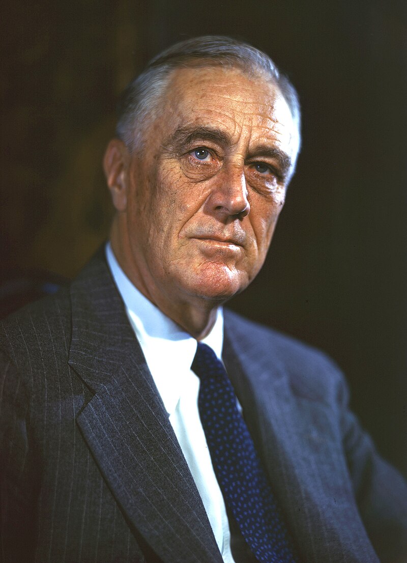 Franklin D. Roosevelt: The President who led America through challenging times.