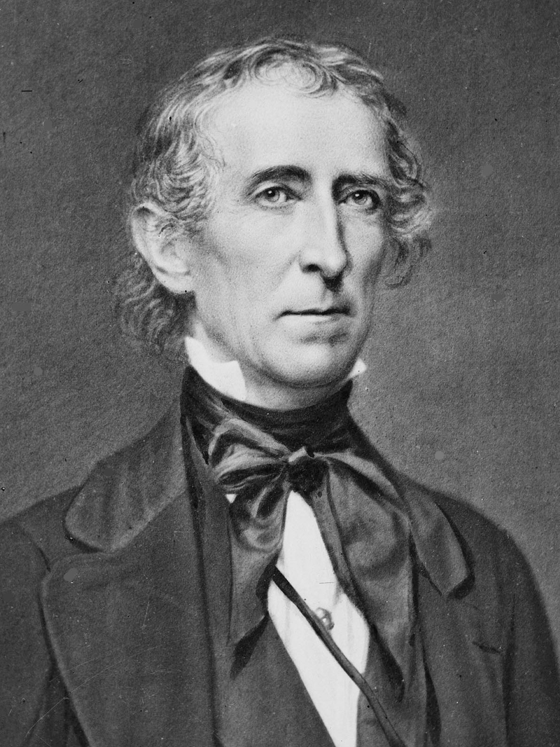 John Tyler, the 10th U.S. President takes office