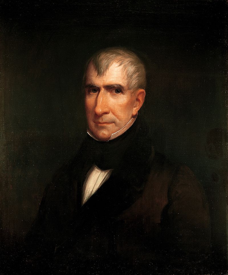 William Henry Harrison, 9th President of the United States.