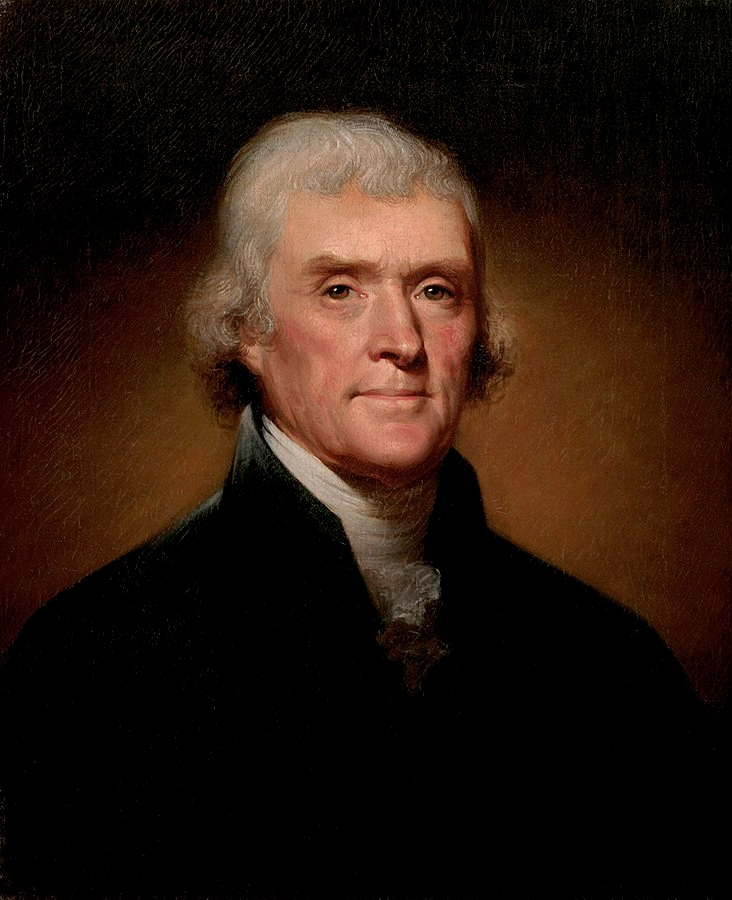 Thomas Jefferson : America's third president, writer, and a Founding Father.