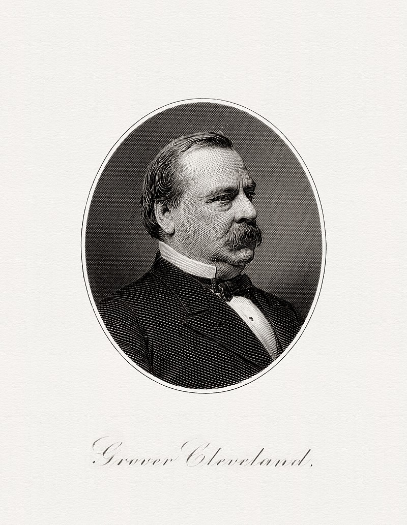 Grover Cleveland's return to presidency for a non-consecutive second term.
