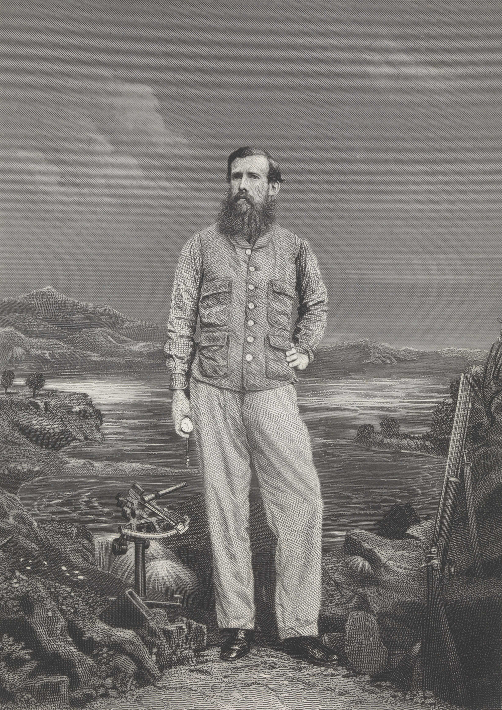 British Explorer John Hanning Speke Visits Rwanda