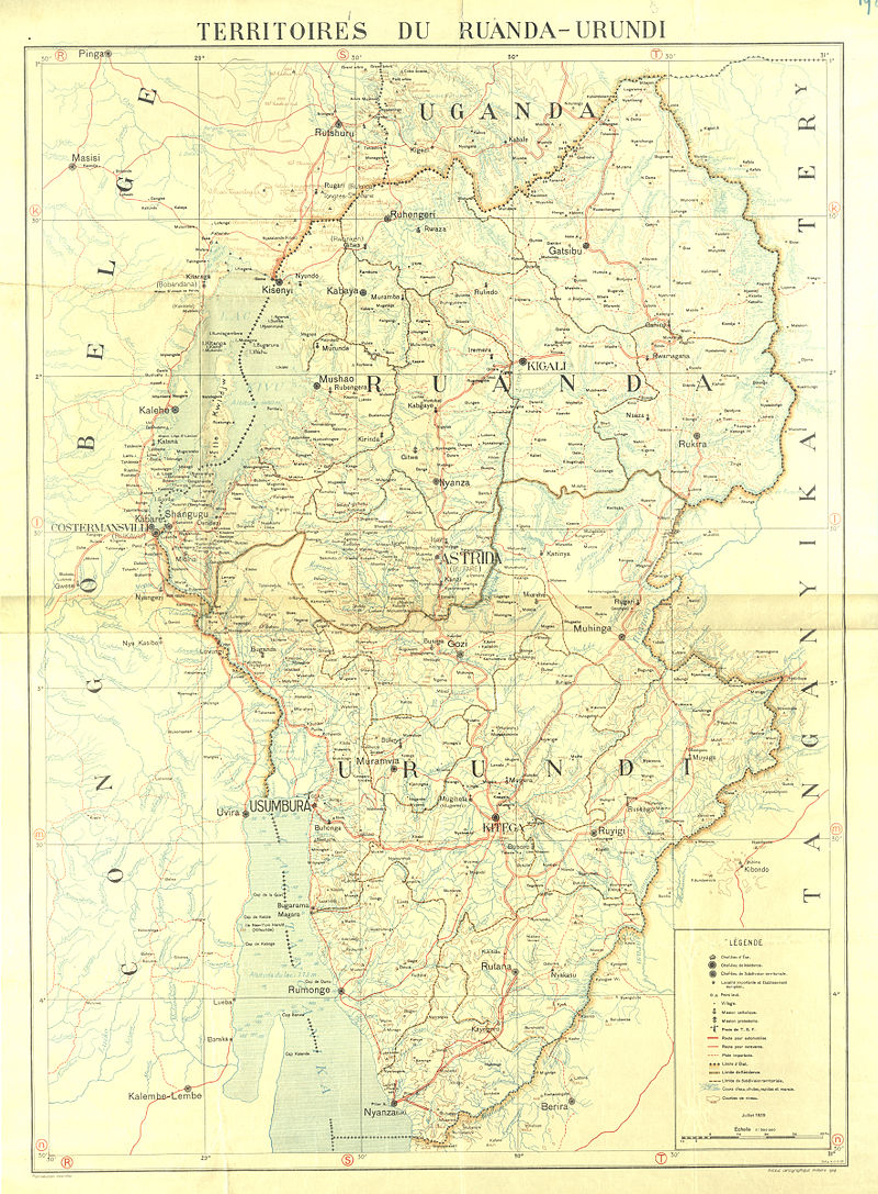 Rwanda-Urundi Becomes a League of Nations Mandate Under Belgium
