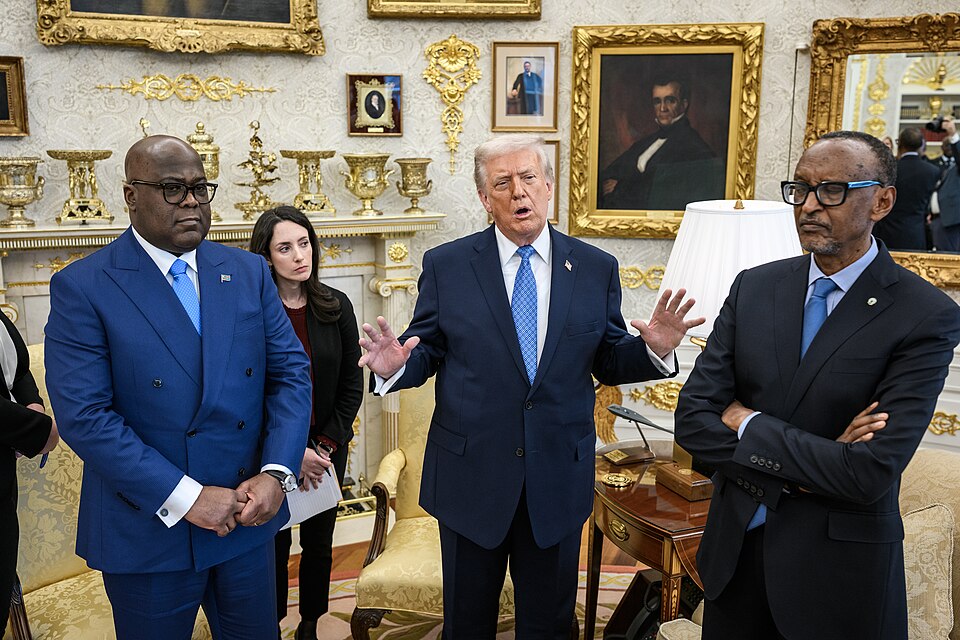 DRC and Rwanda leaders sign Washington peace accord in U.S.-brokered ceremony