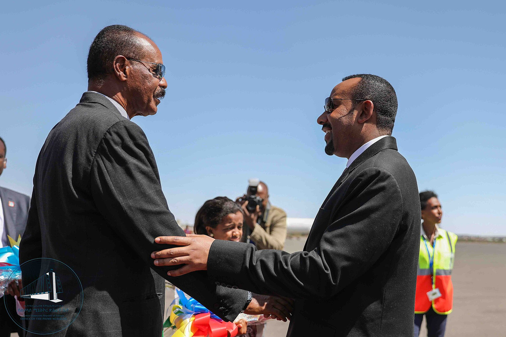 Long-standing conflict resolved: Ethiopia and Eritrea war ends after peace agreement signed.