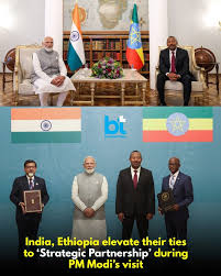 Ethiopia and India elevate ties to strategic partnership during PM Modi visit