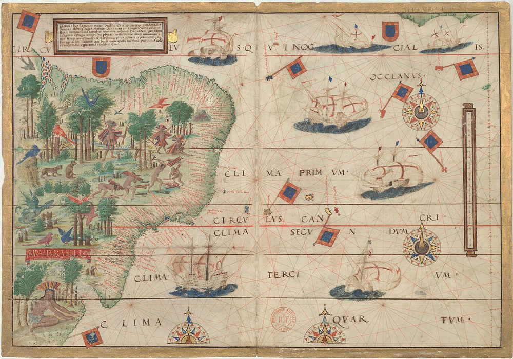 The first Portuguese settlement in Bahia.