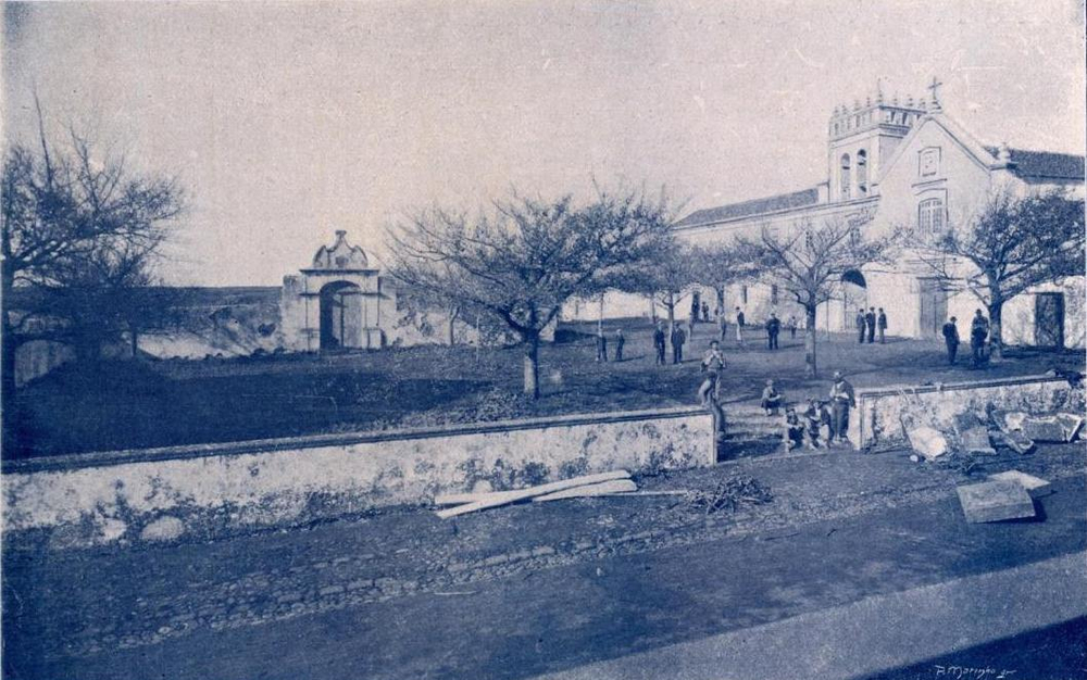 Beginning of the Construction of the Convent of São Francisco in Salvador, Bahia