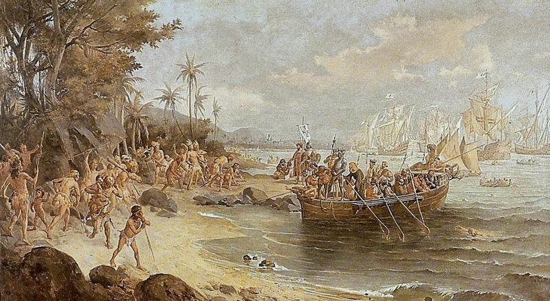 Portuguese Arrival by Pedro Alvares Cabral: Discovery of Brazil