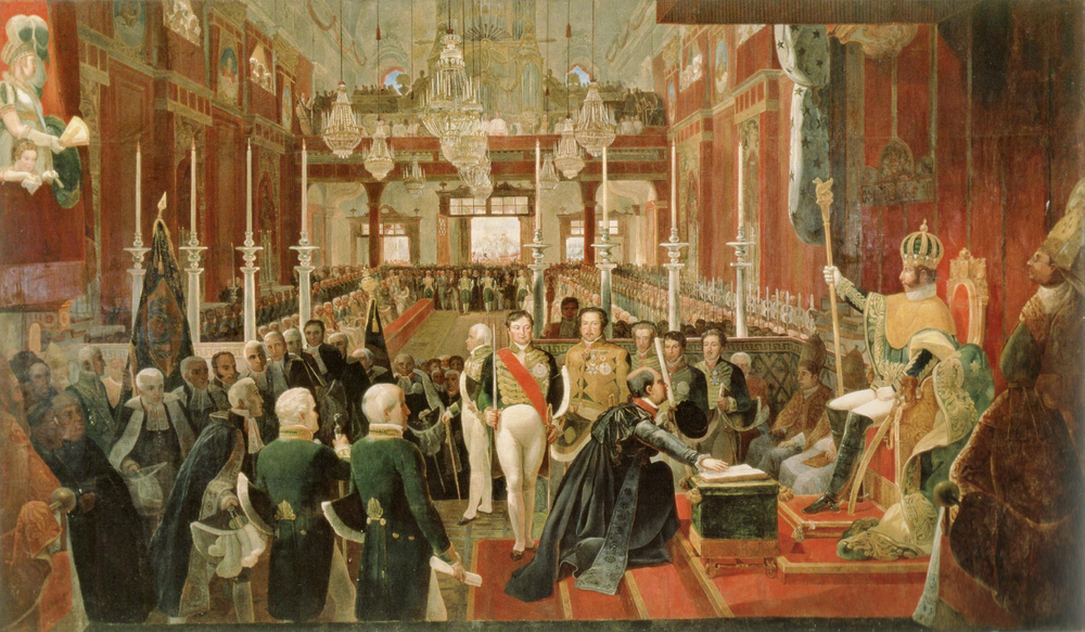 Dom Pedro I's Coronation as Brazil's First Emperor