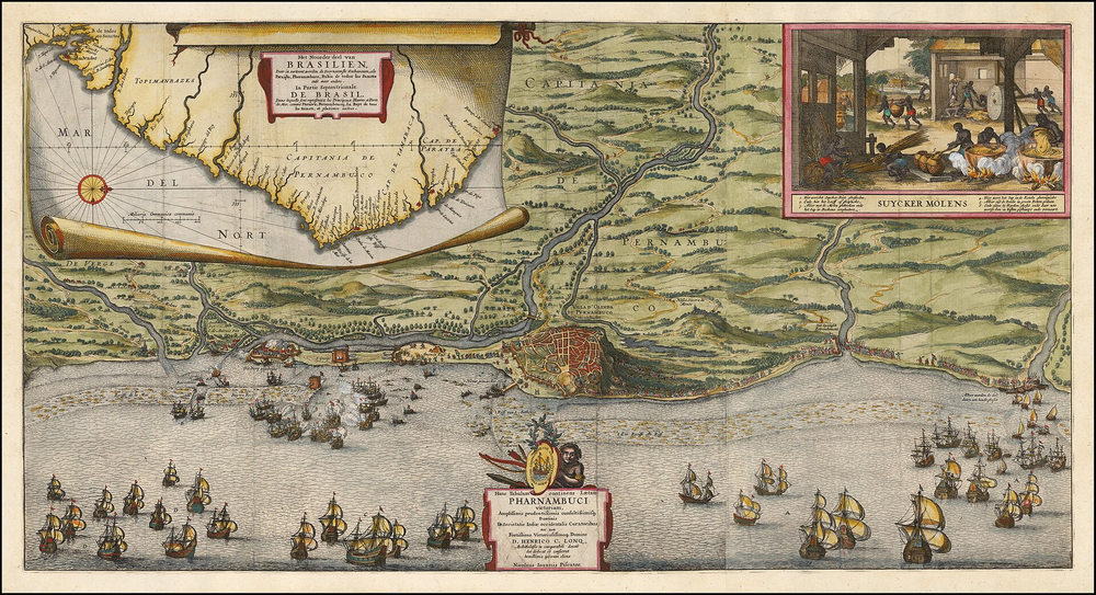 Dutch West India Company invades Portuguese colony Bahia in Brazil
