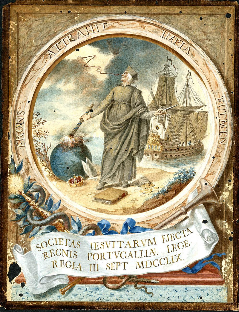 Expulsion of Jesuits by Marquis of Pombal