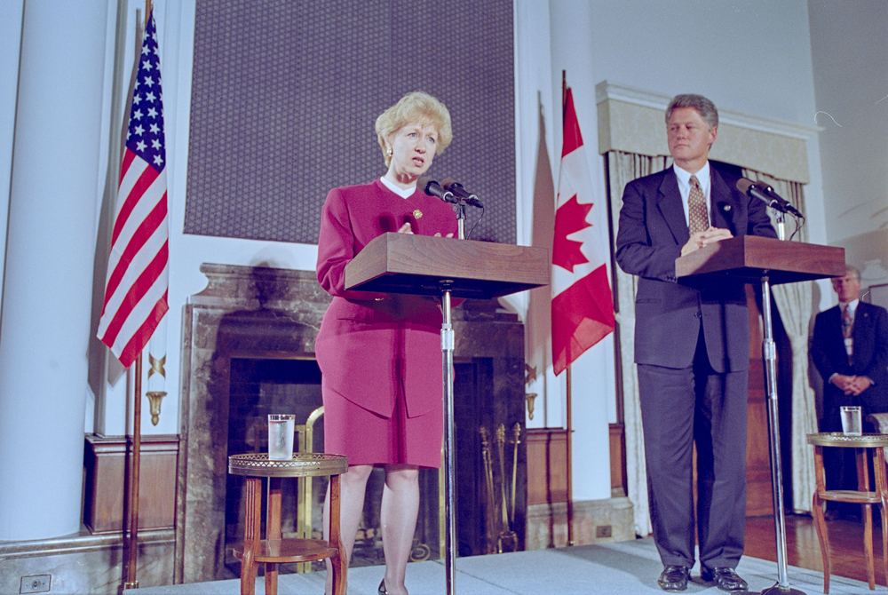 Clinton and Yeltsin's Historic Summit Meeting